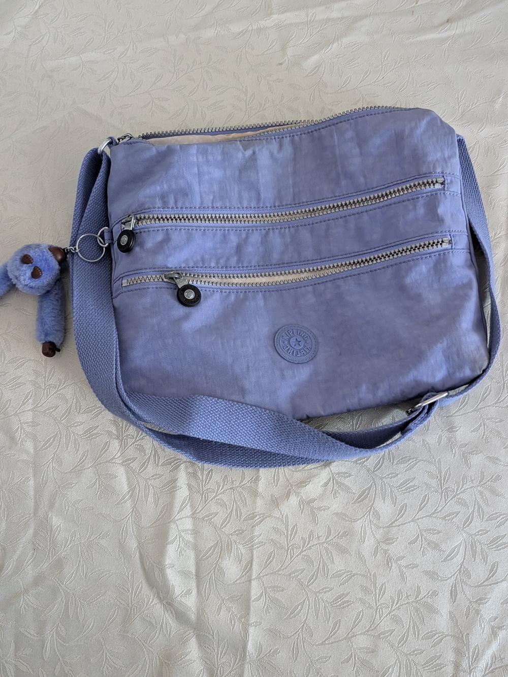 Kipling Lilac Crossbody Shoulder Bag